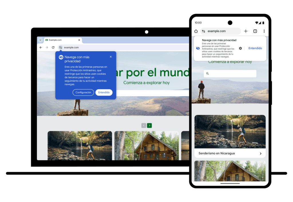 google cookies terceros chrome