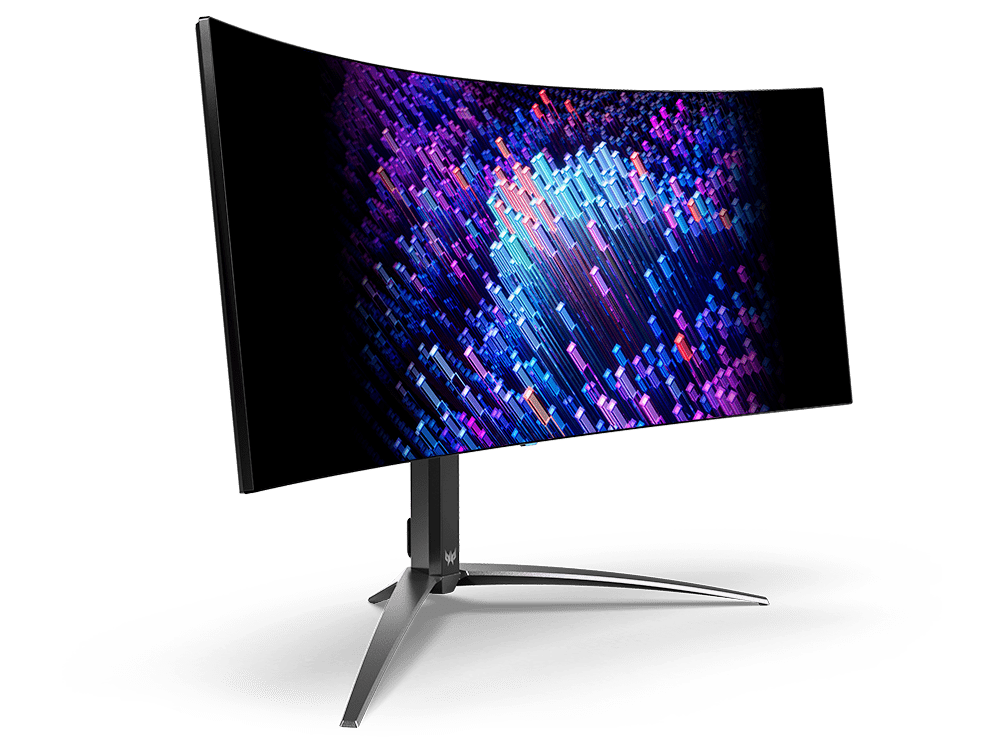 ACER monitores OLED curvos