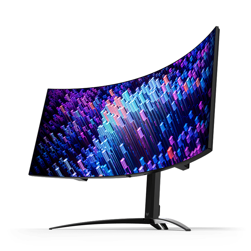 ACER monitores OLED curvos