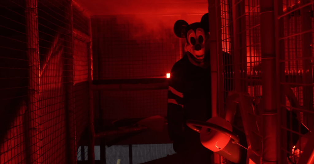 mickey mouse película horror