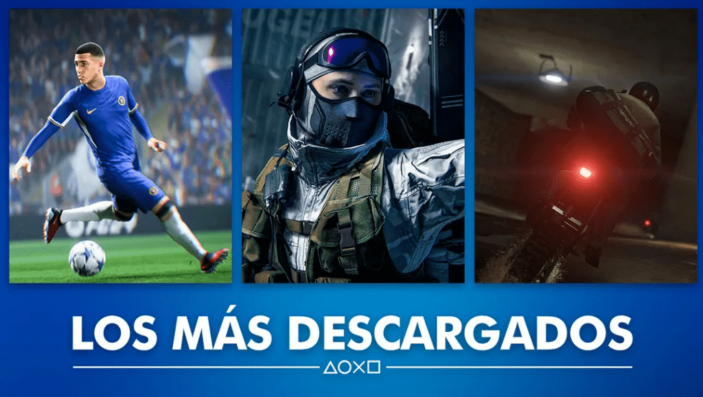 playstation juegos más descargados