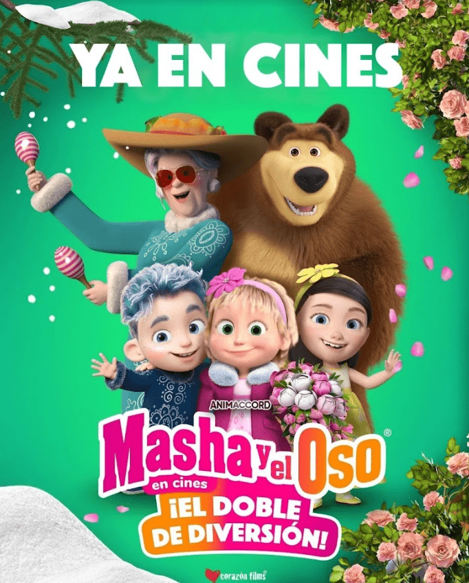 masha oso cines