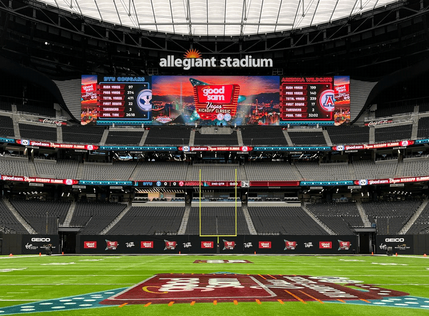 tecnología Allegiant Stadium