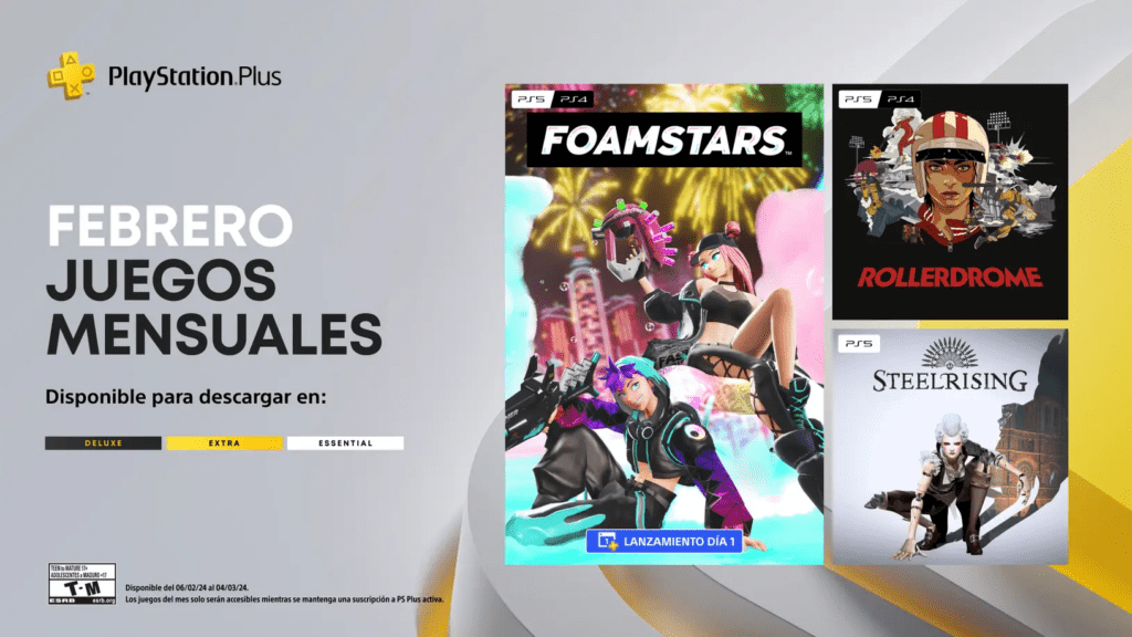 PlayStation Plus febrero 2024