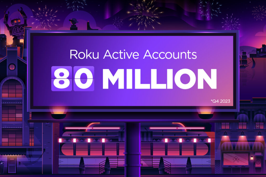 ROKU SUPERA 80 millones