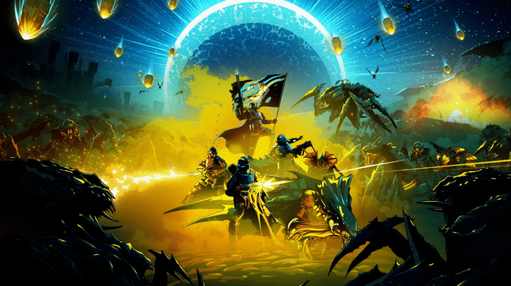 HELLDIVERS 2 historia actualizaciones