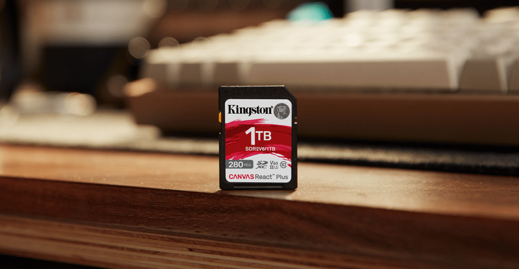 SD kingston canvas react