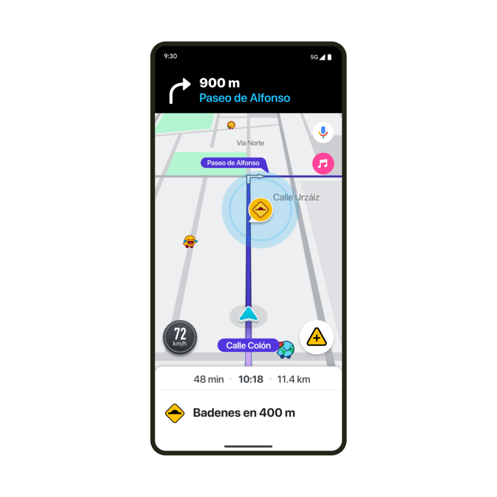 funciones Waze