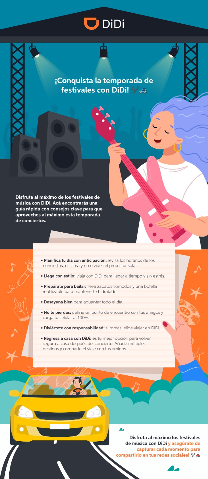 DiDi festivales musicales