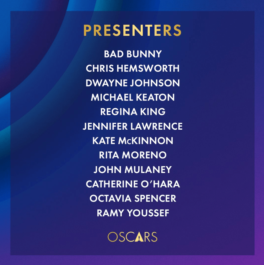 Bad Bunny Oscars 2024