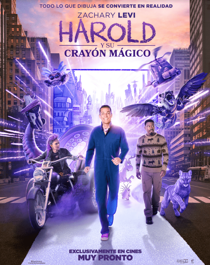 póster harold crayón mágico