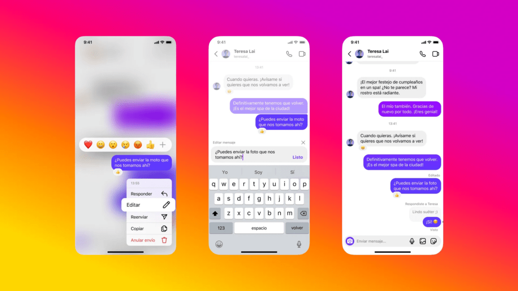 Instagram funciones DM
