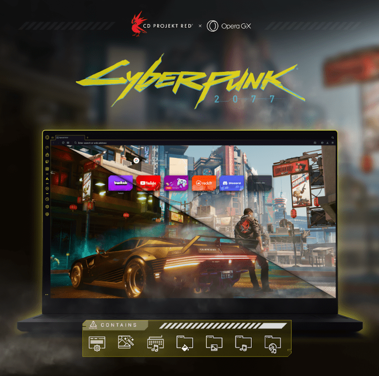 opera gx cyberpunk 2077