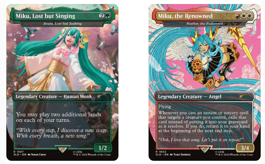 hatsune miku magic gathering