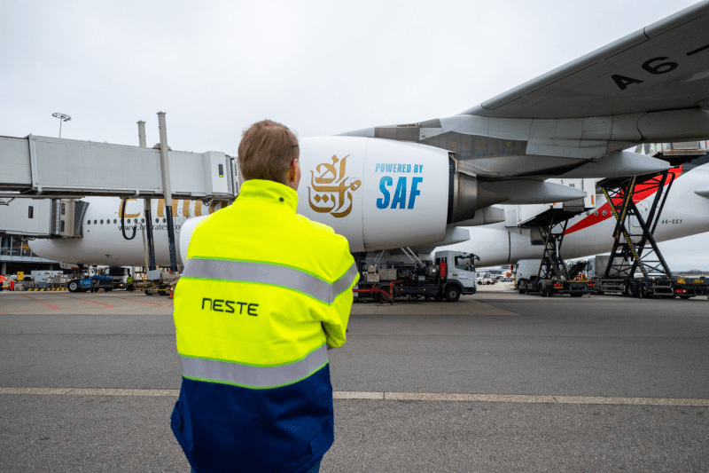 emirates biocombustibles vuelos