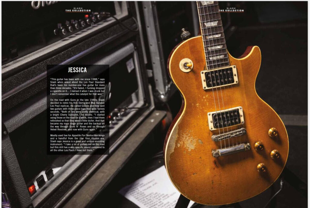 slash jessica les paul