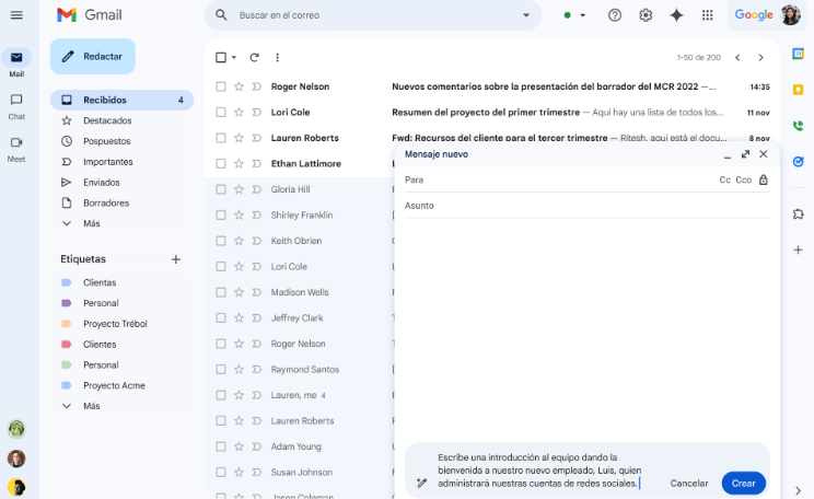 Gemini Gmail