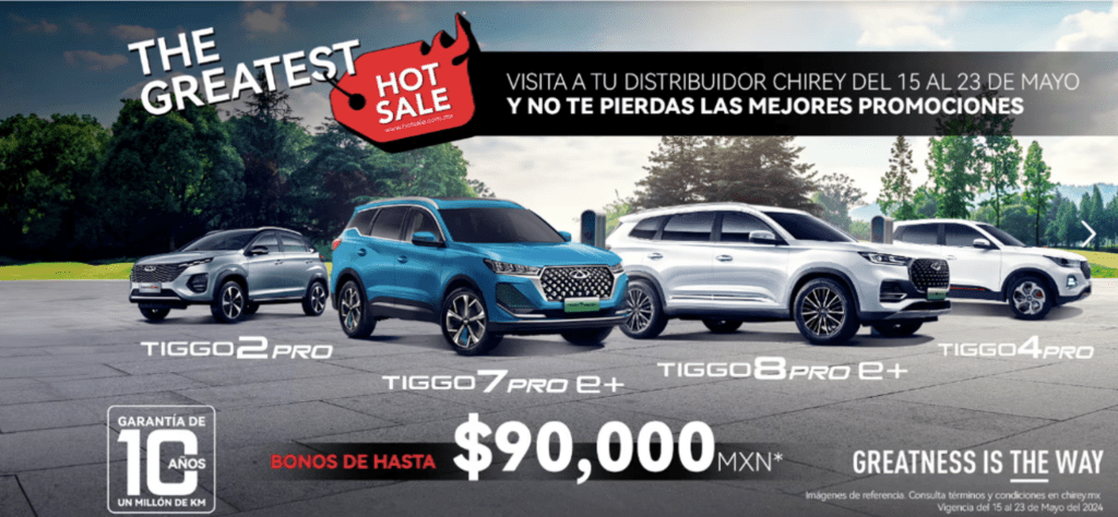 Hot Sale 2024: Chirey