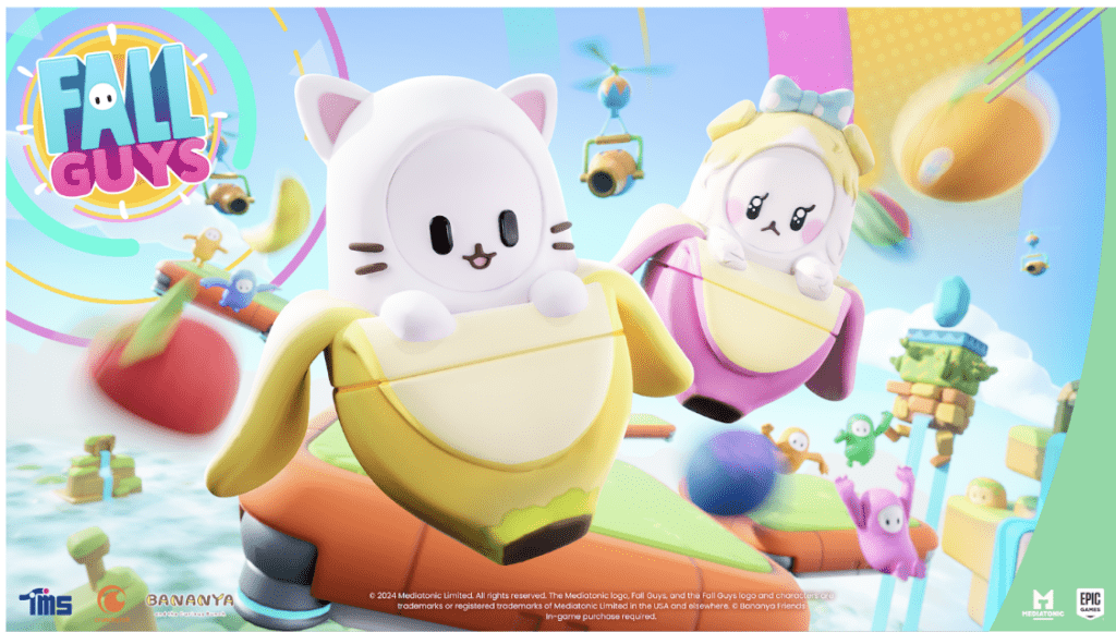 Bananya Fall Guys
