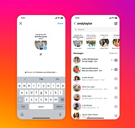 notas instagram