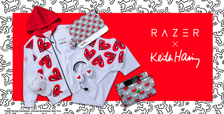 razer colección keith haring
