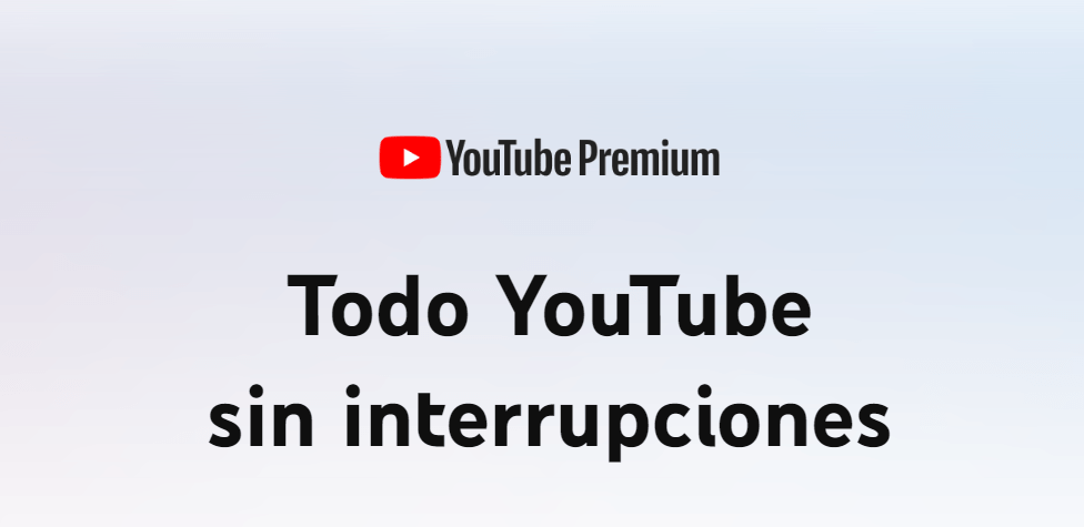 YouTube Premium planes