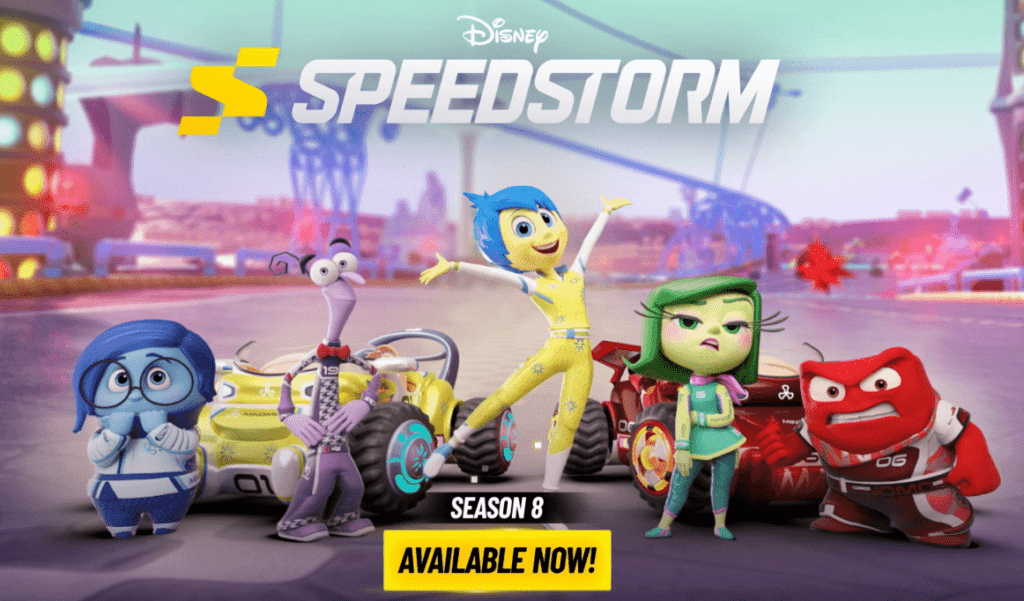 disney speedstorm emociones