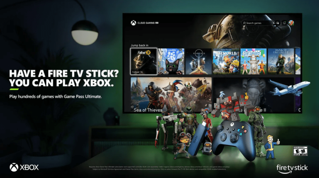 xbox gaming fire tv