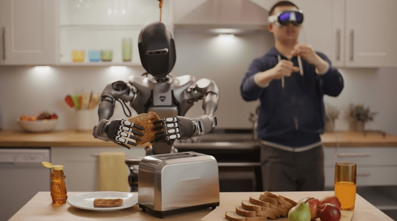 nvidia robótica humanoide