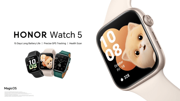 HONOR Watch 5 salud GPS.