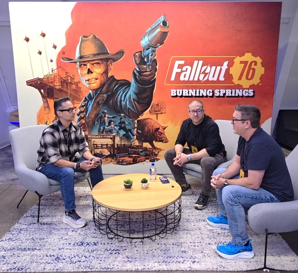 Fallout 76 Burning Springs Entrevista