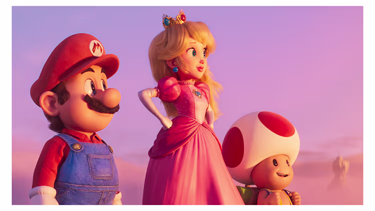 The super mario bros movie nintendo