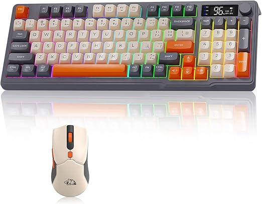 Free wolf T96 Teclado y Mouse 